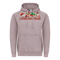 Vintage Zinc christmas squad Vintage Hoodie - MaliasSmallBusiness