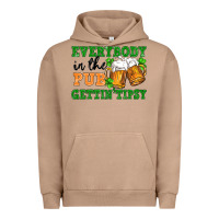 Pigment Burro everybody in the pub gettin tipsy Urban Hoodie - FaDigitalArtStudio
