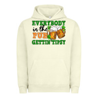 Pigment Pistachio everybody in the pub gettin tipsy Urban Hoodie - FaDigitalArtStudio