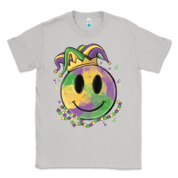 Moon Dust smiley face mardi gras Classic Tee - MaliasSmallBusiness