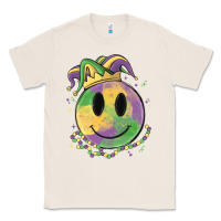 Natural smiley face mardi gras Classic Tee - MaliasSmallBusiness