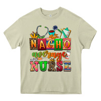 Mossy nacho average nurse Heavy Core Tee - AdoDesignShop