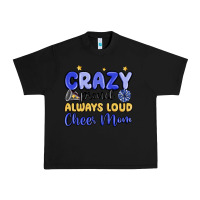 Black crazy proud always loud cheer mom Urban Heavy Tee - MaliasSmallBusiness
