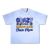 Crazy Proud Always Loud Cheer Mom Urban Heavy Tee | Teevron