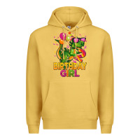 2rd Birthday Girl T Rex Pink Premium Hoodie | Teevron