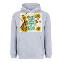 Heather Grey i will sing of the goodness of god Heavyweight Hoodie - TumblerDesignByShophia