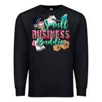 Black small business baddie Premium Sweatshirt - CowGirlArtShop