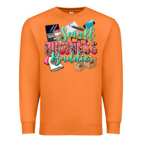 Carrot small business baddie Premium Sweatshirt - CowGirlArtShop
