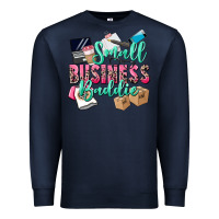 Navy small business baddie Premium Sweatshirt - CowGirlArtShop