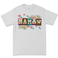 Dove Grey daisy mamaw Premium Tee - AdoDesignShop