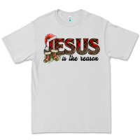 Dove Grey jesus in the reason Premium Tee - AdoDesignShop