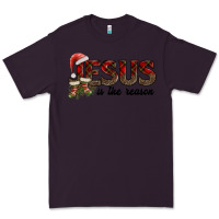 Plum jesus in the reason Premium Tee - AdoDesignShop
