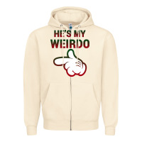 Sandshell He's My Weirdo Galaxy Zipper Hoodie - Bettercallsaul