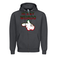 Smoke He's My Weirdo Galaxy Zipper Hoodie - Bettercallsaul