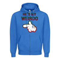 True Royal He's My Weirdo Galaxy Zipper Hoodie - Bettercallsaul