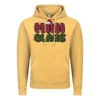 Vintage Mustard mini claus Vintage Hoodie - MaliasSmallBusiness