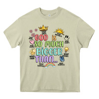 Mossy god is bigger Heavy Core Tee - JahusDesignShop