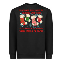 Black stockings were hung by chimney Heavyweight Sweatshirt - MaliasSmallBusiness