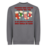 Stockings Were Hung By Chimney Heavyweight Sweatshirt | Teevron