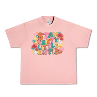 Salmon stay trippy little hippie Urban Heavy Tee - MaliasSmallBusiness