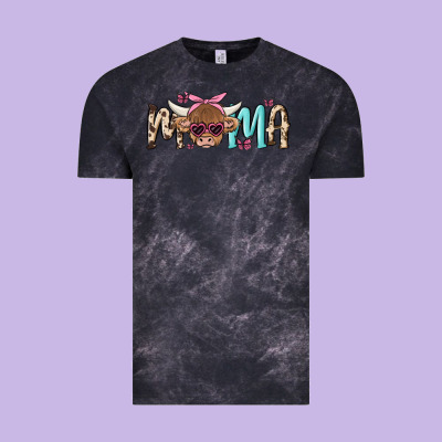 Mama Cow Vintage Tee Designed By Maliassmallbusiness