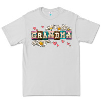 Dove Grey daisy grandma Premium Tee - AdoDesignShop