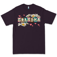 Plum daisy grandma Premium Tee - AdoDesignShop