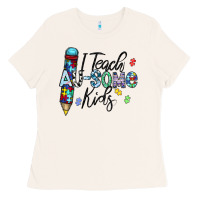 Bone i teach au some kids Ladies Tee - CowhideDigitalArt