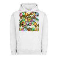 Pigment Lunar Rock Happy Easter Seamless Pattern Urban Hoodie - BundleAndBundleShop