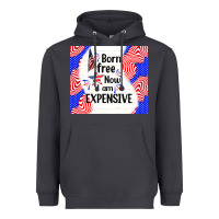 Smoke born free now i am expensive Heavyweight Hoodie - TumblerDesignByShophia