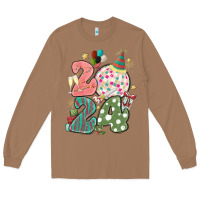 Toasted Coconut 2024 happy new year Long Sleeve Tee - MaliasSmallBusiness