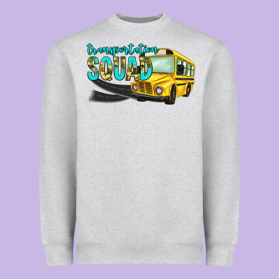 Transportation Squad Heavyweight Sweatshirt Designed By Nancycooperartshop
