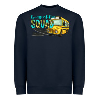 Navy transportation squad Heavyweight Sweatshirt - NancyCooperArtShop