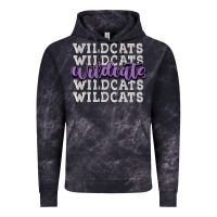 Cloud Black wildcats football Vintage Hoodie - MaliasSmallBusiness