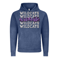 Vintage Denim wildcats football Vintage Hoodie - MaliasSmallBusiness