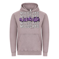 Vintage Zinc wildcats football Vintage Hoodie - MaliasSmallBusiness