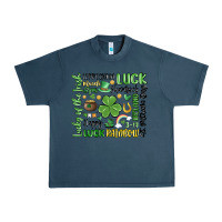 Midnight Navy st. patricks day Urban Heavy Tee - MaliasSmallBusiness