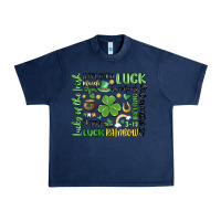 Navy st. patricks day Urban Heavy Tee - MaliasSmallBusiness