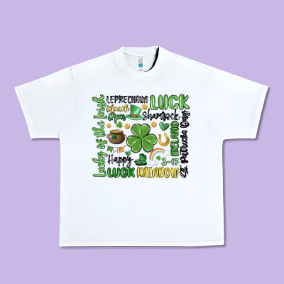 St. Patricks Day Urban Heavy Tee Designed By Maliassmallbusiness