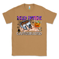 Toasted Coconut Dead Inside Caffeinated Classic Tee - CowhideDigitalArt