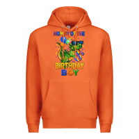 Carrot mommy of the 5 th birthday boy t rex Premium Hoodie - CowGirlArtShop