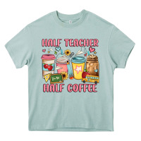 Arona half teacher half coffee Heavy Core Tee - JahusDesignShop