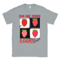 Heather Grey you are berry loved Classic Tee - MaliasSmallBusiness