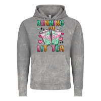 Cloud Rock running on lit tea Vintage Hoodie - MaliasSmallBusiness