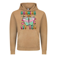 Vintage Camel running on lit tea Vintage Hoodie - MaliasSmallBusiness