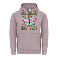 Vintage Zinc running on lit tea Vintage Hoodie - MaliasSmallBusiness