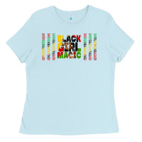 Black Girl Magic Libbey Glass Ladies Tee | Teevron