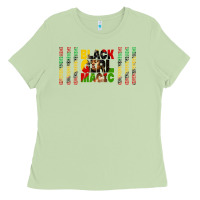 Matcha black girl magic libbey glass Ladies Tee - HRA Design Shop