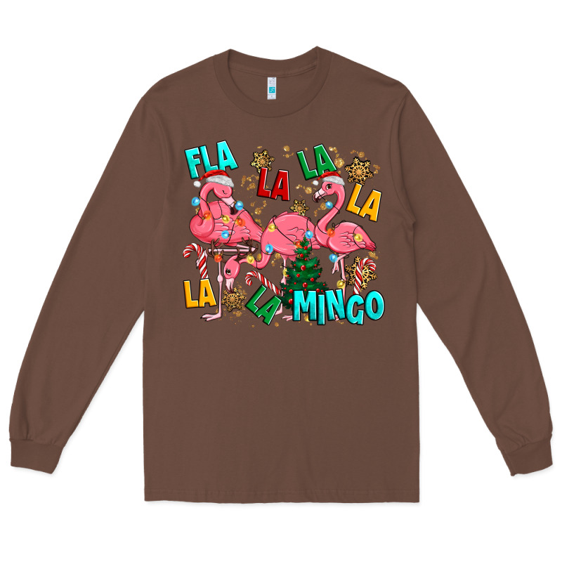 Christmas Fla La La La La Mingo Long Sleeve Tee by MaliasSmallBusiness | Teevron