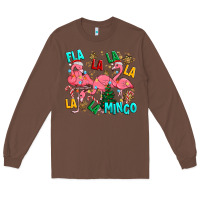 Chestnut christmas fla la la la la mingo Long Sleeve Tee - MaliasSmallBusiness